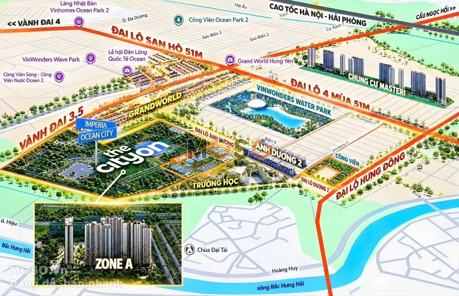 Bán căn hộ chung cư Phố biển 1 Huyện Gia Lâm, TP. Hà Nội – 1 phòng ngủ, giá 1.7 triệu - ảnh 3